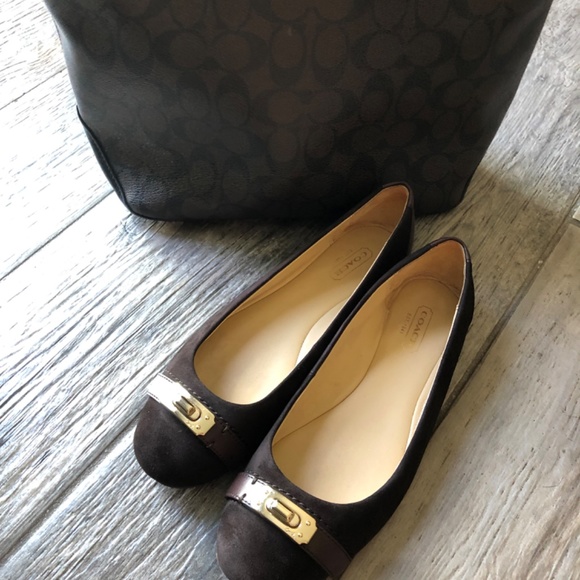 Coach Adele flats 7B - Picture 3 of 5